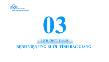 LỊCH TRỰC THÁNG 03/2021