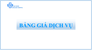 BẢNG GIÁ DỊCH VỤ KHÁM BỆNH, CHỮA BỆNH