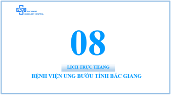 LỊCH TRỰC THÁNG 08/2021