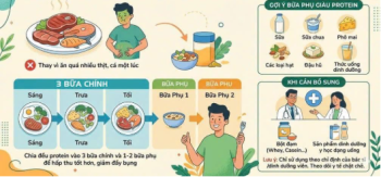 Chế độ ăn giàu protein cho người bệnh ung thư - Ăn sao cho đủ và đúng?