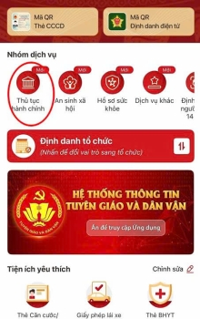 945.2026 HD cách thức sử dụng 02 chức năng trên ứng dụng VNeID gồm: “Đánh giá việc cung ứng dịch vụ hành chính công” và “Phản ánh, kiến nghị về dịch vụ công”.