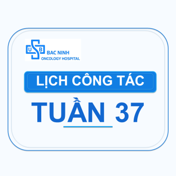 Lịch công tác tuần 37 (7/9 - 11/9/2026)