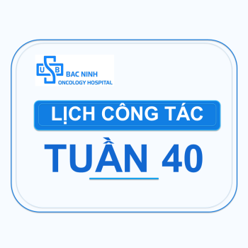 Lịch công tác tuần 40 (28/9 - 2/10/2026)